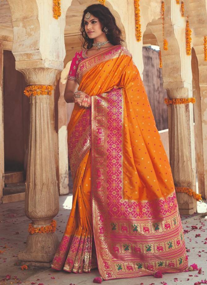 ROYAL VRINDAVAN VOL 15 Fancy Wedding Wear Designer Banarasi Silk Heavy Designer Saree Collection